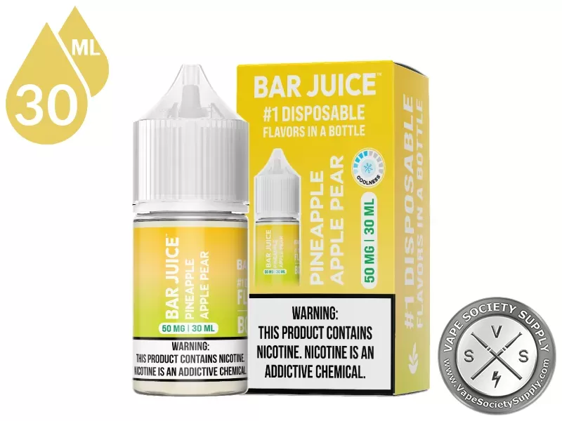 Pineapple Apple Pear BAR JUICE SALT 30ml - Image 3