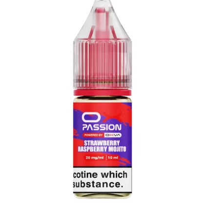 Strawberry Raspberry Mojito OX Passion Nic Salt E-Liquid by OXVA - 10ml - 20mg
