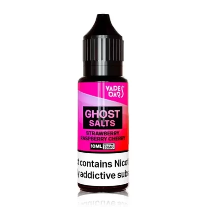 Strawberry Raspberry Cherry 10ml By Ghost Salts - Nicotine Strength#10mg (Salt)>20mg (Salt) (D883C1)