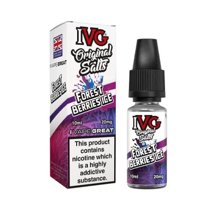 Forest Berries Ice Nic Salt E-Liquid by IVG Original