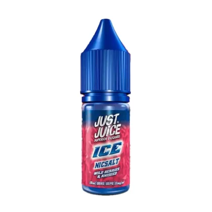 Just Juice ICE Wild Berries & Aniseed Nic Salt Vape Juice - 10 Pack - Strength