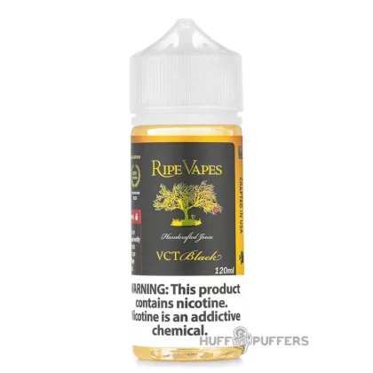 Ripe Vapes – VCT Black 120mL - Nicotine Strength#3mg>6mg>12mg