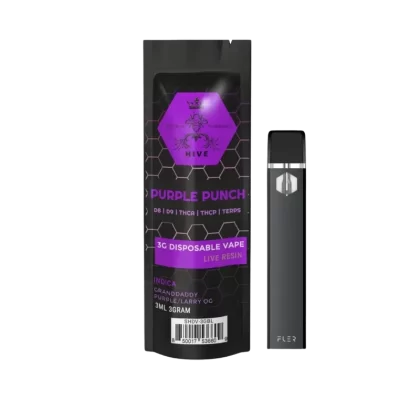 Stirling CBD – Purple Punch Strain Vape Pen 3G - Vape Store