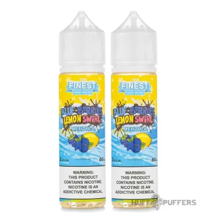 Finest Sweet & Sour on Ice – Blue Berries Lemon Swirl on Ice 120mL - Vape Product, Vape Product