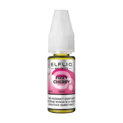 Fizzy Cherry Elfliq Nic Salt by Elfbar - 10ml - 10mg - Vape Product (3989CF)