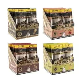 King Palm – 2 Rollies – Half Gram Each – 20 Packs Per Display