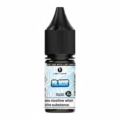 Mr Blue By Lost Vape Bar Salts 10ml - Nicotine Strength#20mg (Salt)>10mg (Salt) (EDEB78)