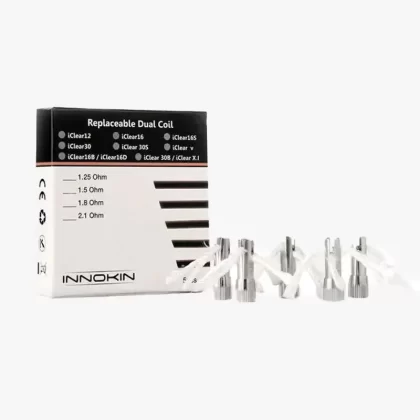 Innokin IClear 16 Dual Coil Clearomizer - 5x 1.8 Ohms Coil