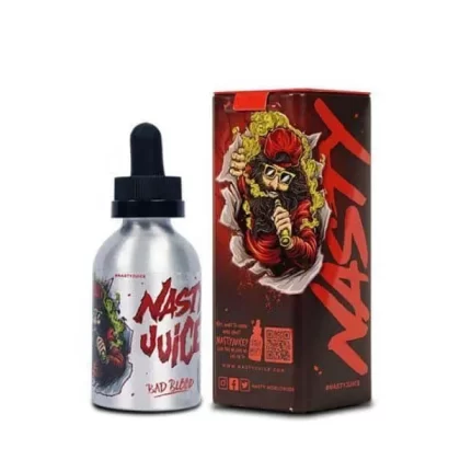 Nasty Juice – Bad Blood (Red) (Low Mint Series) The Mix of Blackcurrant - Vapevandal