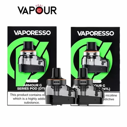 Vaporesso Armour G Replacement Pods - Armour G MTL