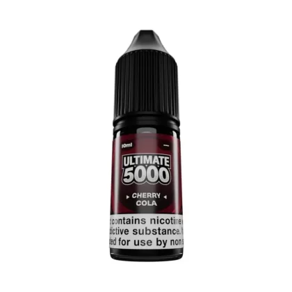 Cherry Cola Saltnic vape Juice by Ultimate 5000 - 10 Pack - Strength 20mg