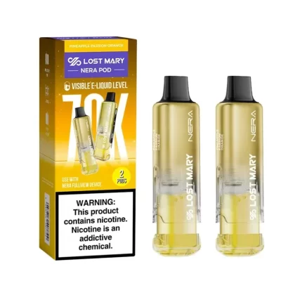 Lost Mary Nera Fullview Kit Pre-filled Replacement Pod – 70K Puffs (Pack of 2)