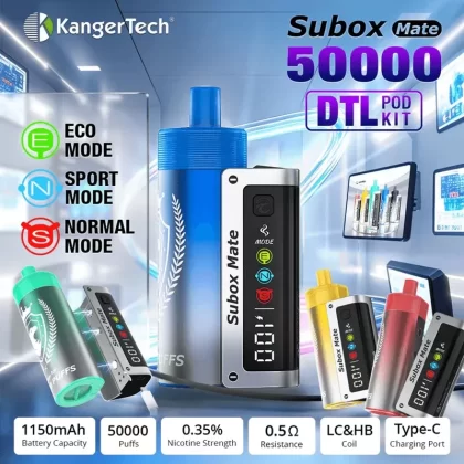 KangerTech Subox 50k Disposable – 2$ Off