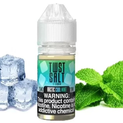Twist Salt – (Mint 0*) Arctic Cool Mint 50mg