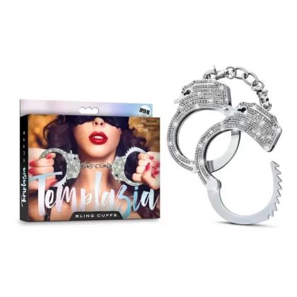 Temptasia Bling Cuffs – Silver