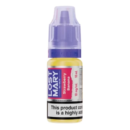 Strawberry Banana Nic Salt E-Liquid by Lost Mary (10ml) - 5mg