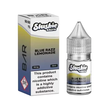 Slushie Delight: 10 mg Nic Salt E-Liquid in 10 ml Flaschen (50VG/50PG) - Geschmack#Blaue Razz-Limonade>Blaubeer-Granatapfel>Kiwi Passion Guave>Pfirsich-Eis>Pinke Limonade>Wassermelonen-Eis>B (81F813)