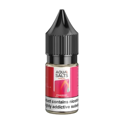 Strawberry Nic Salt by Aqua Salts 10ml - 20mg (Discontinued) - Ecigwizard