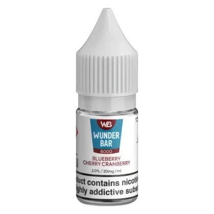Wunderbar 6000 Blueberry Cherry Cranberry Nic Salt