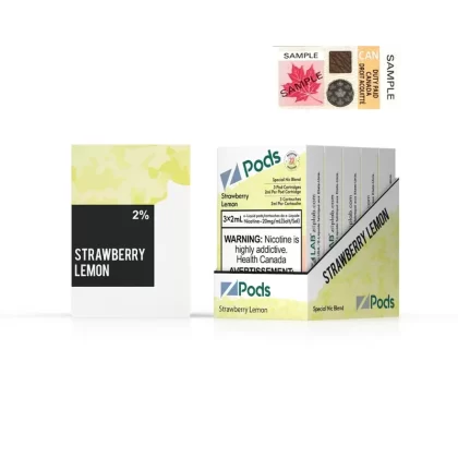 ZPODS – STRAWBERRY LEMON