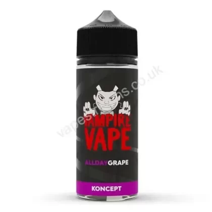 Vampire Vape Koncept All Day Grape E-Liquid Shortfill - Vapestreams Co