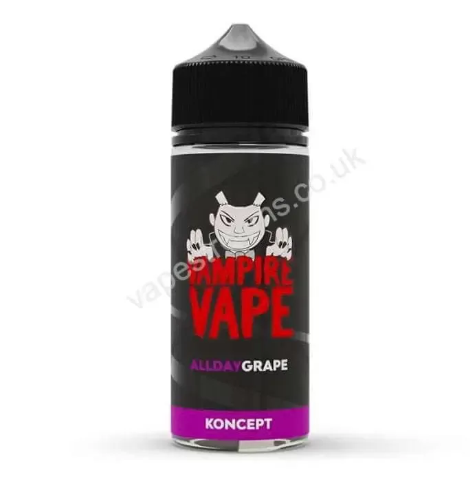 Vampire Vape Koncept All Day Grape E-Liquid Shortfill - Vapestreams Co