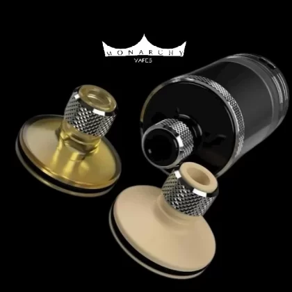 Knurled Hybrid Cap Peek – Monarchy