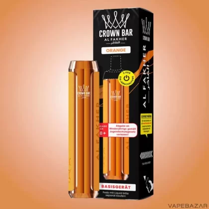 Crown Bar Al Fakher Basisgerät – Orange - Vape Store