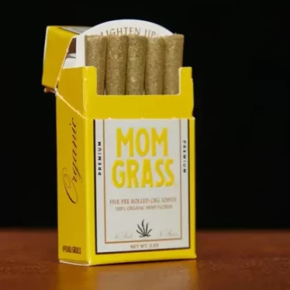 Mom Grass CBG Pre Rolled Joints 5 Pack