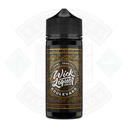 Wick Liquor Boulevard 0mg 100ml Shortfill E-liquid