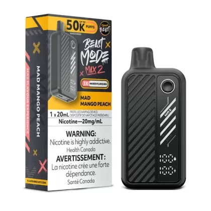 Flavour Beast Beast Mode Max 2 Disposable – Mad Mango Peach