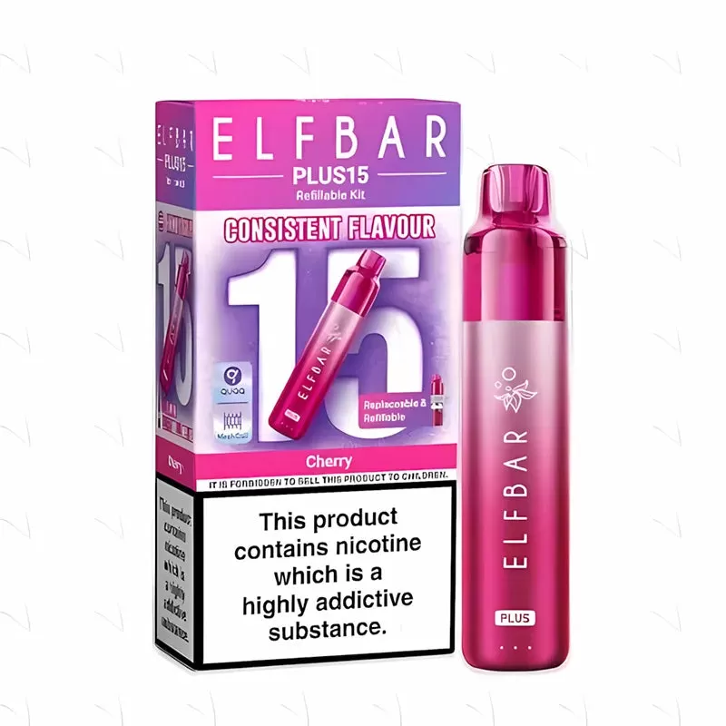 Elf Bar Plus 15 Prefilled Pod Kit - Blueberry Sour Raspberry - Image 3