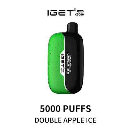 IGET Moon K5000 Puffs – Double Apple Ice - Ozvapeone