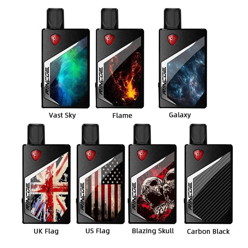Rincoe Tix Pod System Starter Kit 1000mAh - UK Flag