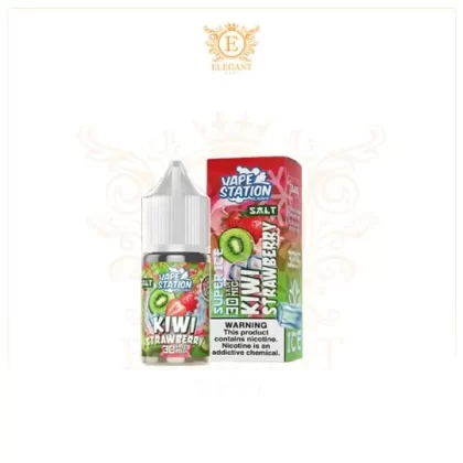 VAPE STATION KIWI STRAWBERRY SUPER ICE SALT ELIQUID