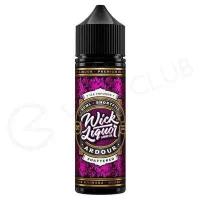 Ardour Shattered Shortfill E-Liquid by Wick Liquor 50ml
