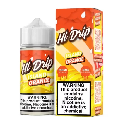 Hi-Drip Island Orange 100ml Vape Juice - Eightvape
