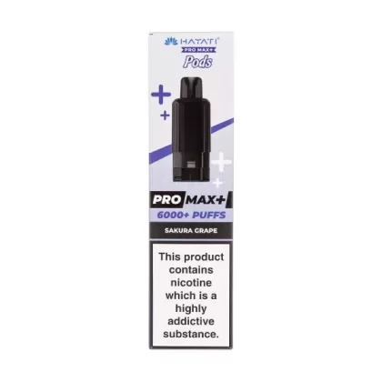 Sakura Grape Pro Max Plus Prefilled Pod + Refill by Hayati - Vapesuperstore Co