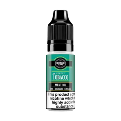 Menthol Tobacco Bar Salts by Dinner Lady - Ecigwizard
