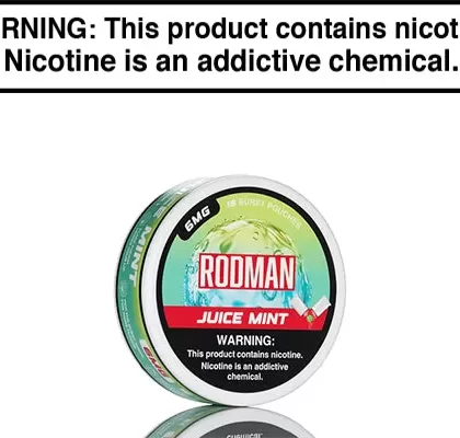 Rodman Sour Burst Nicotine Pouches – 15ct - Vapejuice