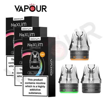 Oxva NeXlim Replacement Pods - 0.8ohm - Vapourdeal Co