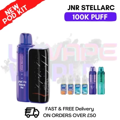 Mixed Berries JNR 100K Puff Stellarc Pod Kit
