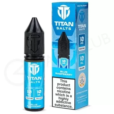 Blue Raspberry Nic Salt E-Liquid by Titan Salts