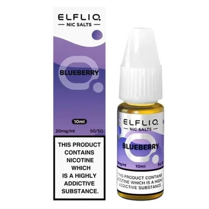 Elf Bar ELFLIQ Nic Salts E-Liquid Blueberry