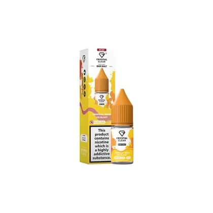 Crystal Clear Bar Salt Tropical Sour Ice Blast E Liquid 10ml - Nicotine Strength#20mg>10mg (8B1FA2)
