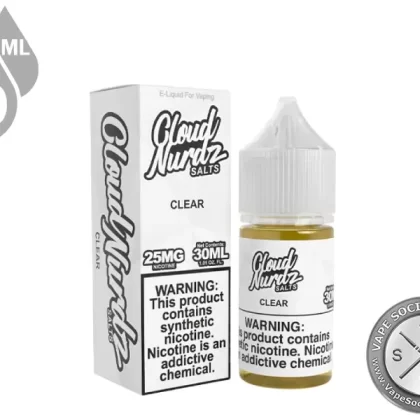 Clear by Cloud Nurdz Salts 30ml