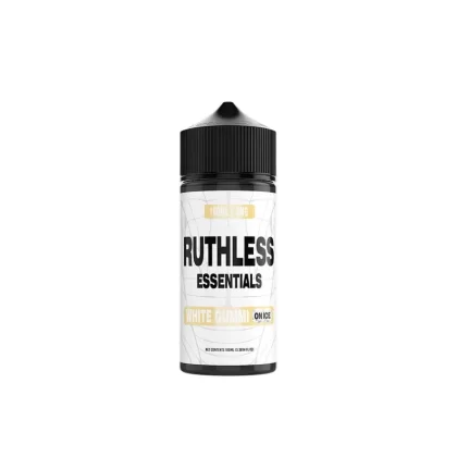 White Gummi On Ice Ruthless Essentials 100mL - Vape Product