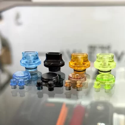 MK Mods dotAIO Custom “Infinity Stones” Button Drip Tip Set