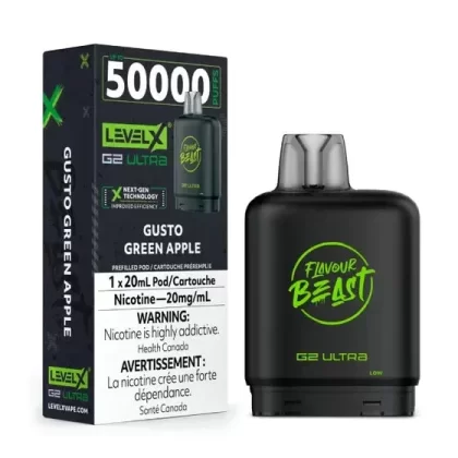 Level X Flavour Beast G2 Ultra – Gusto Green Apple