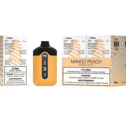 ZPrime Disposable Vape – Zpods – 30K Puff Combo – Mango Peach